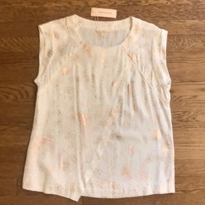 Rebecca Taylor Top Size 10 New With Tags